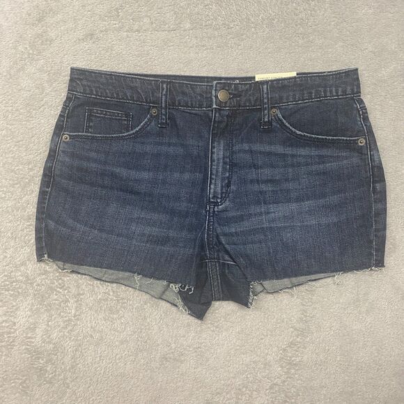Universal Thread Womens Shorts 8 Booty High Rise Jean Blue Cut Off Shortie - Picture 1 of 8